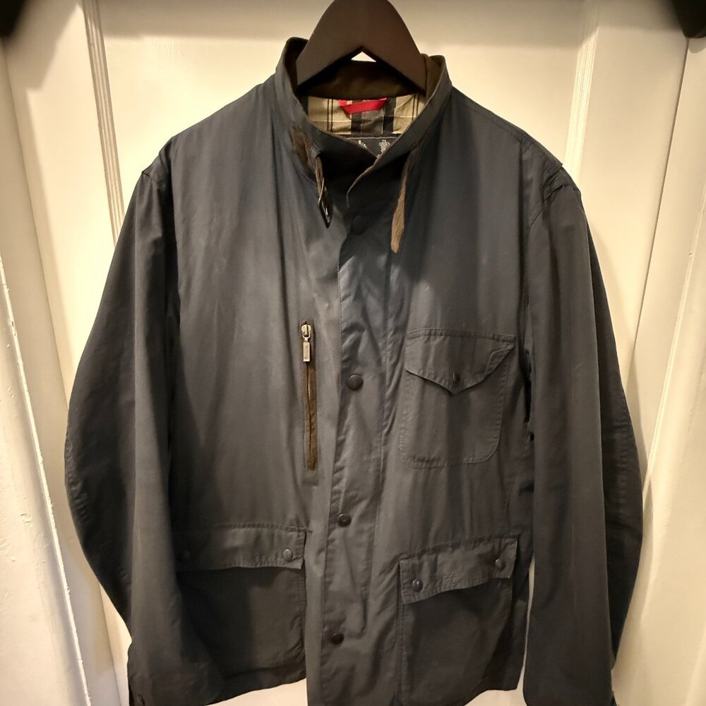 Barbour Dress Tartan Waxed Jacket